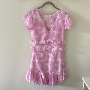 LoveShackFancy Pink Sonora dress